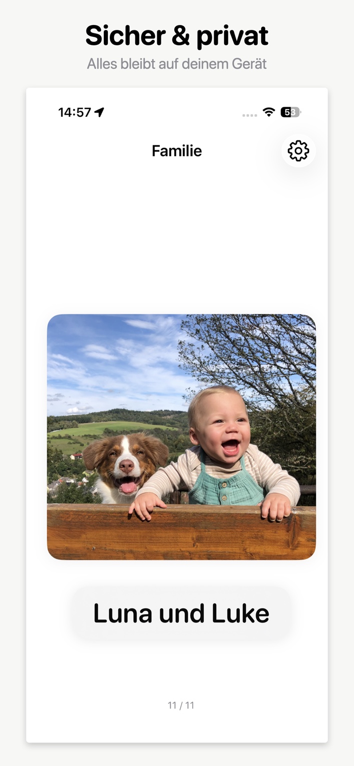 BabbleBuddy Screenshot sicher und privat
